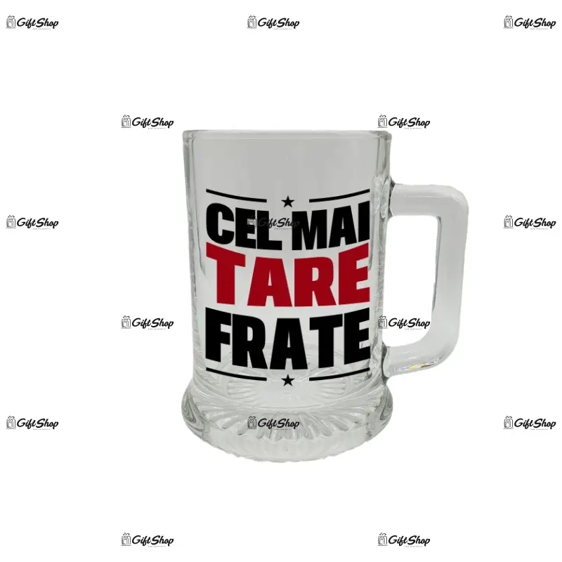 Cel mai tare frate  halba cu mesaj